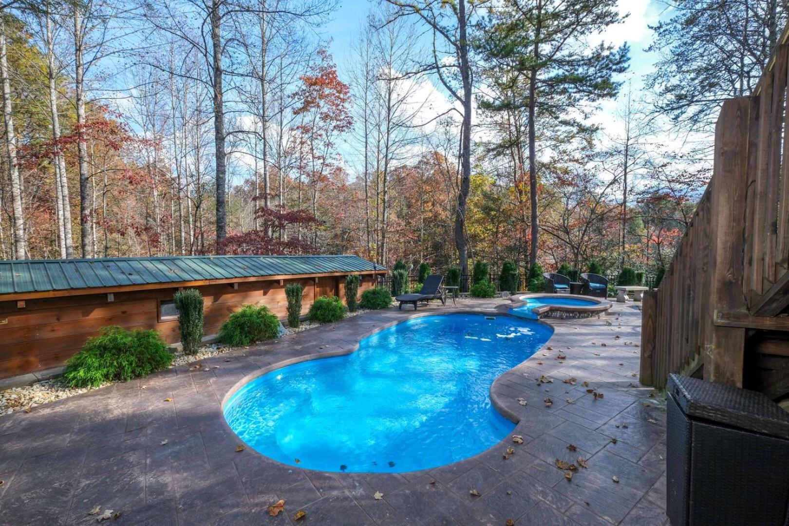 Pitter Patter Swimming Pool Ht Near D'Town Villa Gatlinburg Bagian luar foto